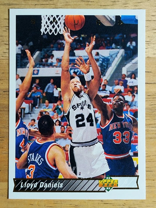 1992-93 Upper Deck #86 Lloyd Daniels RC