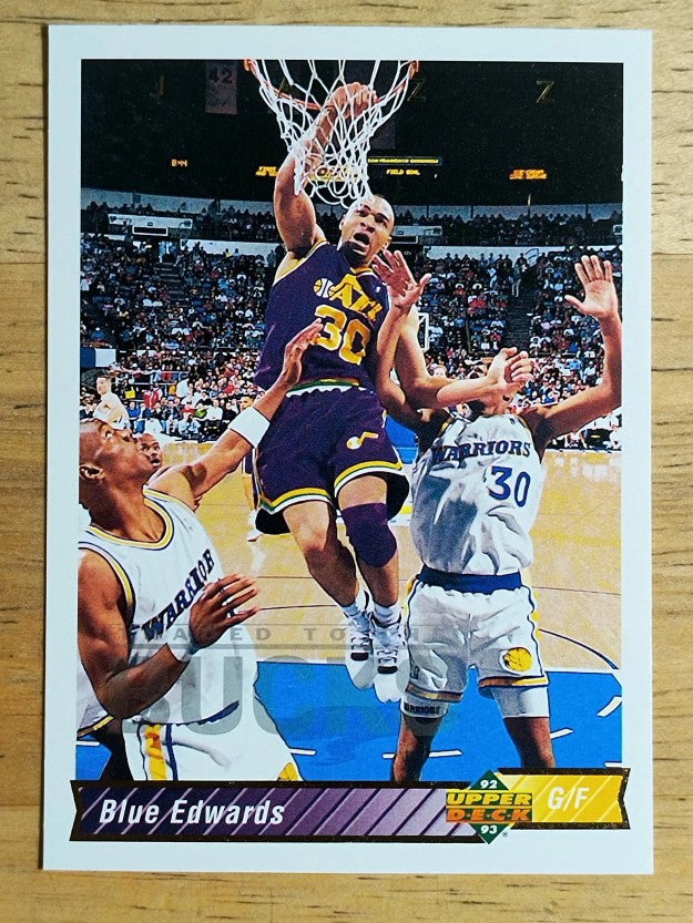 1992-93 Upper Deck #87 Blue Edwards