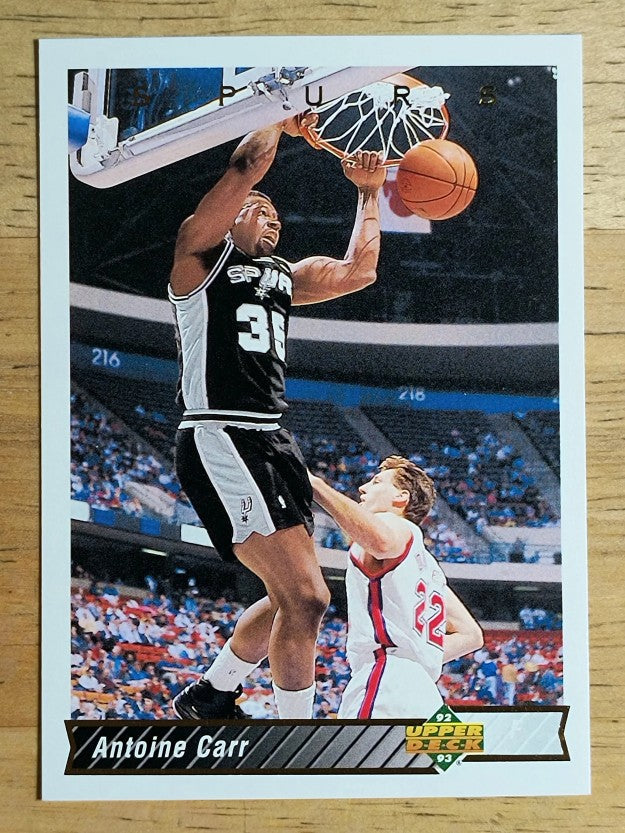 1992-93 Upper Deck #106 Antoine Carr