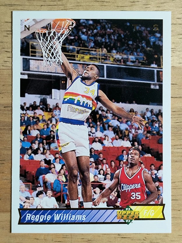 1992-93 Upper Deck #113 Reggie Williams