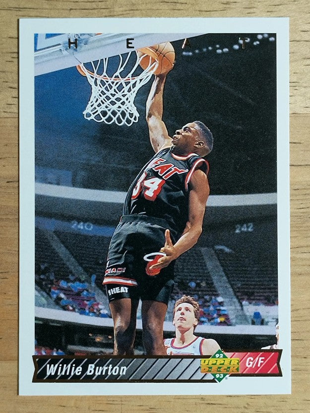 1992-93 Upper Deck #128 Willie Burton