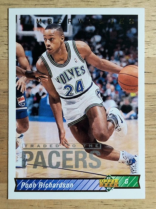 1992-93 Upper Deck #134 Pooh Richardson