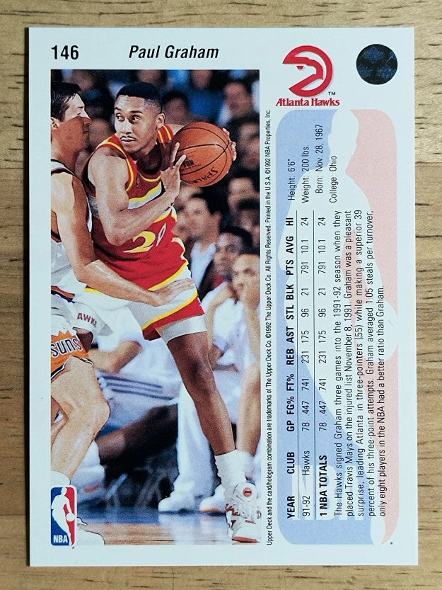 1992-93 Upper Deck #146 Paul Graham