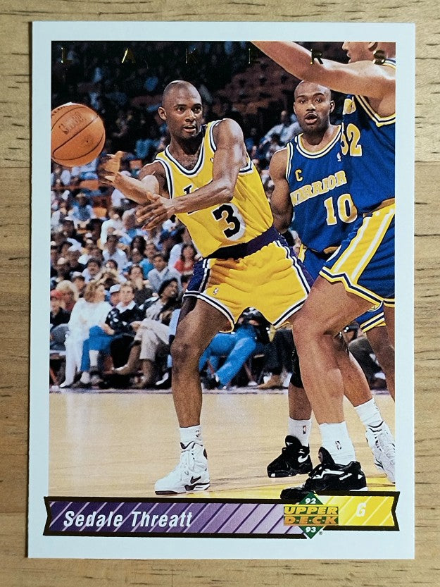 1992-93 Upper Deck #154 Sedale Threatt