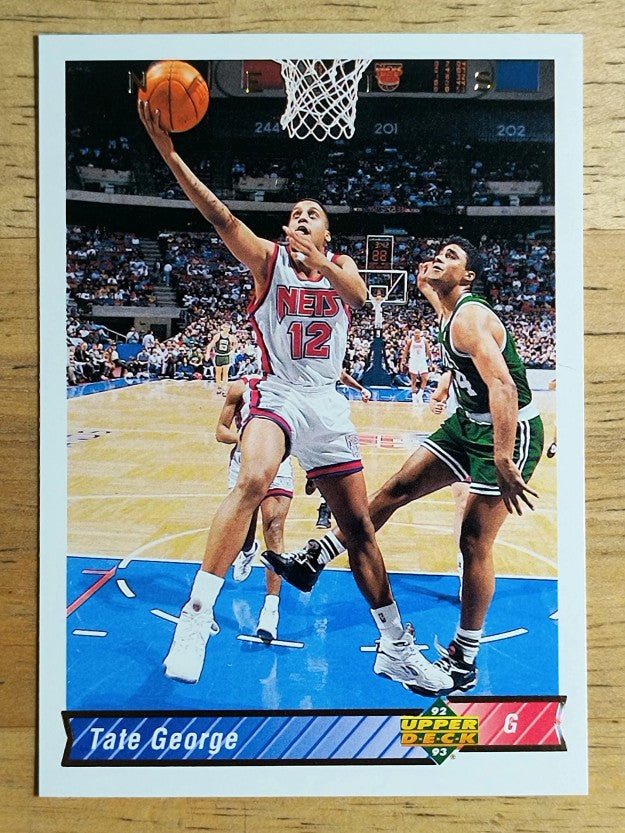 1992-93 Upper Deck #155 Tate George