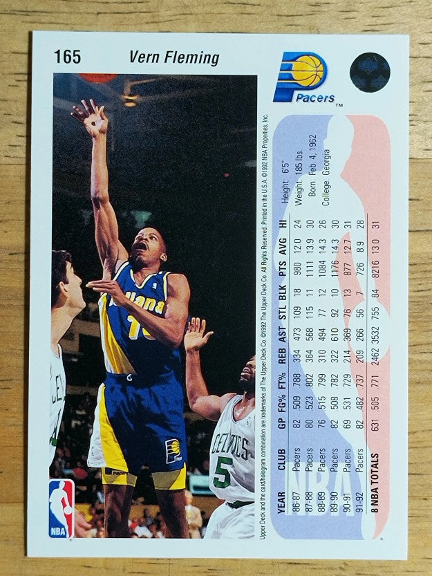 1992-93 Upper Deck #165 Vern Fleming