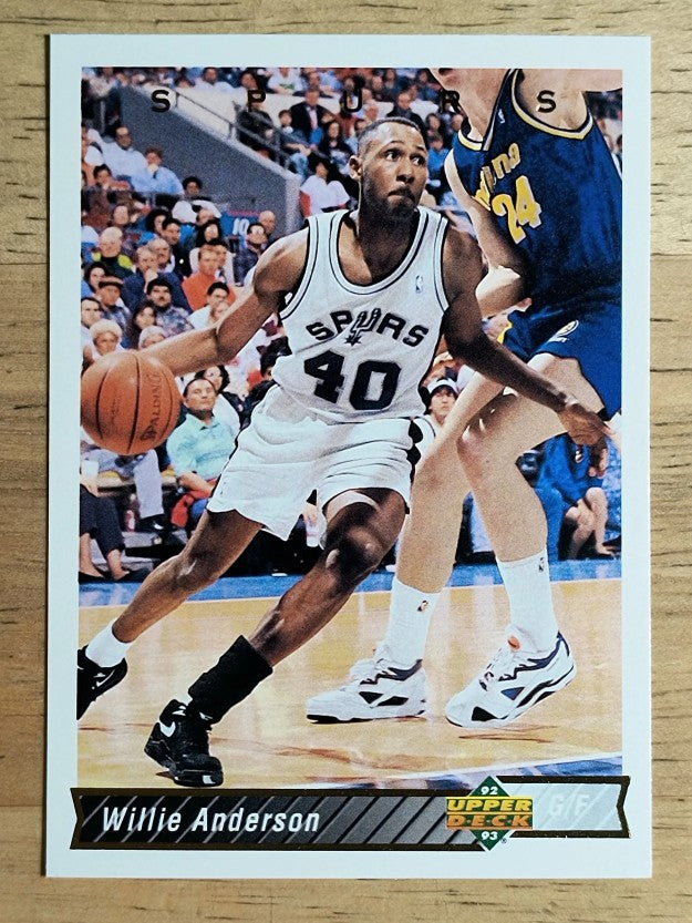 1992-93 Upper Deck #170 Willie Anderson