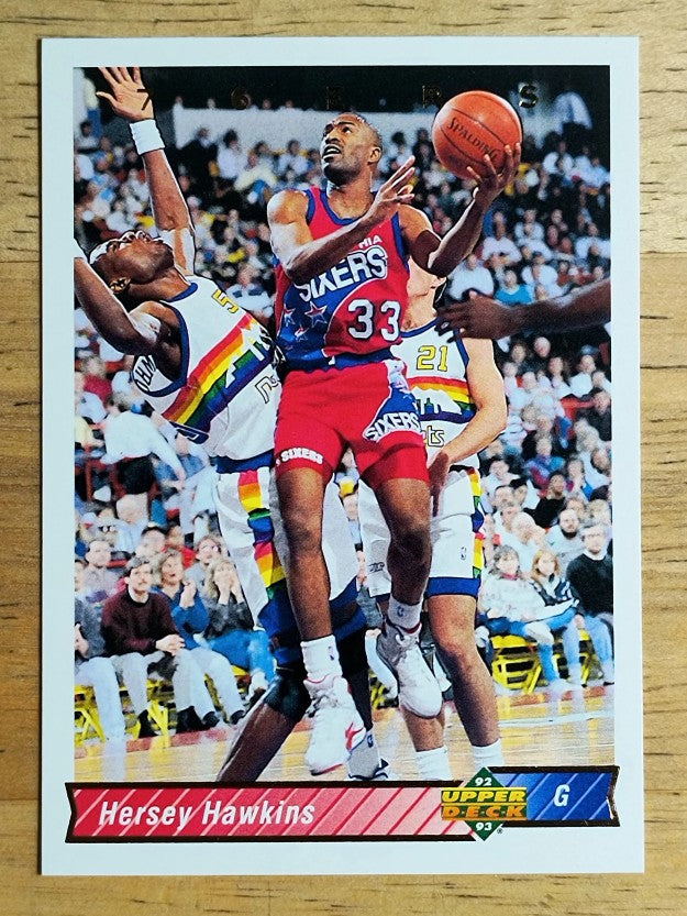 1992-93 Upper Deck #187 Hersey Hawkins