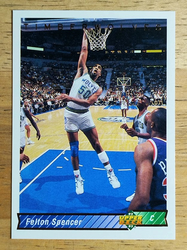 1992-93 Upper Deck #190 Felton Spencer