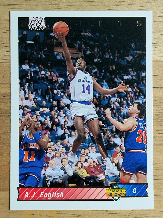 1992-93 Upper Deck #208 A.J. English