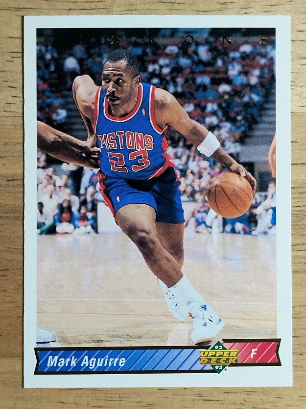 1992-93 Upper Deck #209 Mark Aguirre