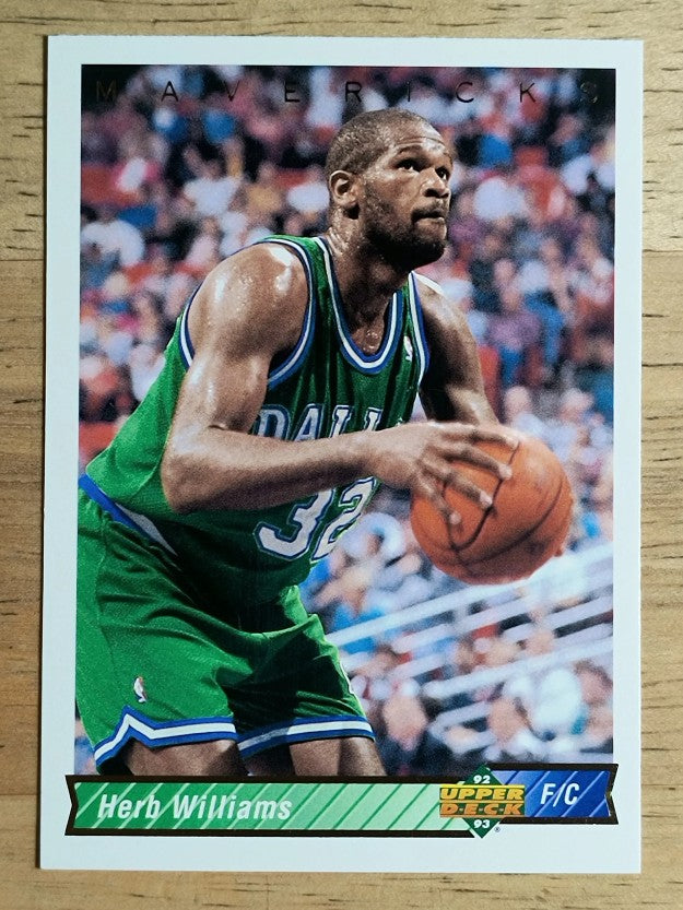 1992-93 Upper Deck #213 Herb Williams