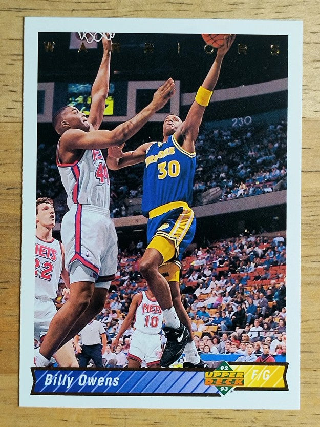 1992-93 Upper Deck #229 Billy Owens