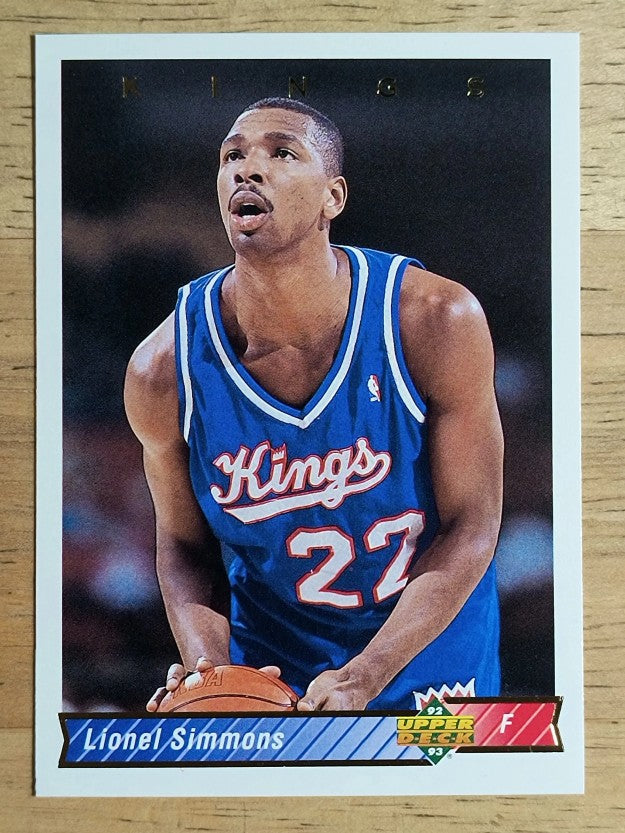 1992-93 Upper Deck #243 Lionel Simmons