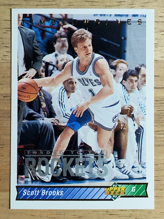 1992-93 Upper Deck #248 Scott Brooks