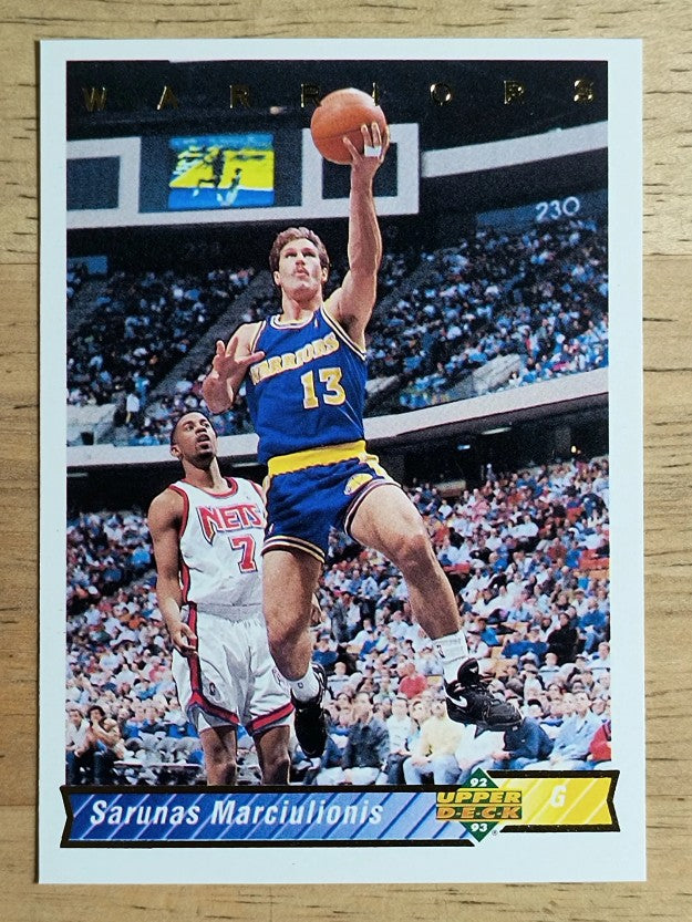 1992-93 Upper Deck #249 Sarunas Marciulionis