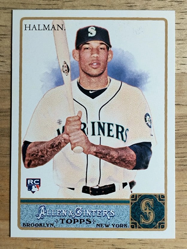 2011 Topps Allen and Ginter #86 Greg Halman RC