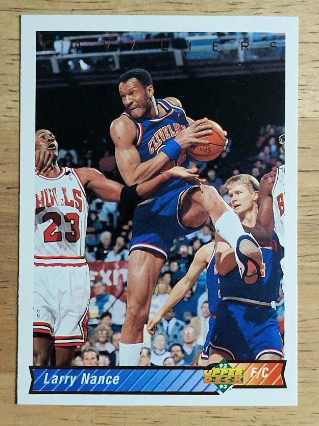 1992-93 Upper Deck #281 Larry Nance/Michael Jordan