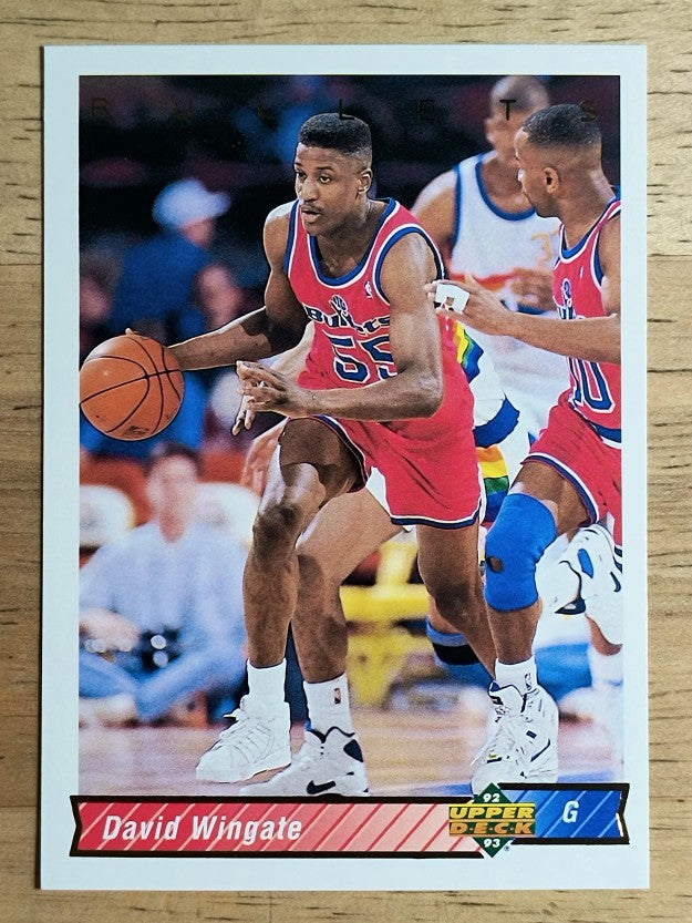 1992-93 Upper Deck #303 David Wingate
