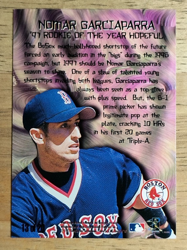 1997 Fleer Rookie Sensations #13 Nomar Garciaparra