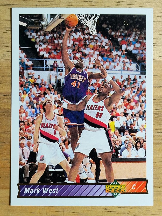 1992-93 Upper Deck #306 Mark West