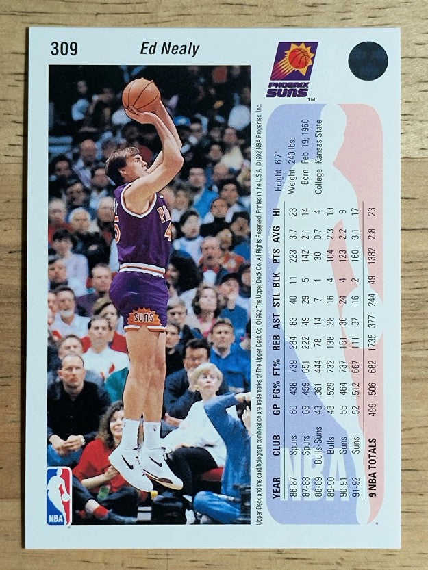 1992-93 Upper Deck #309 Ed Nealy