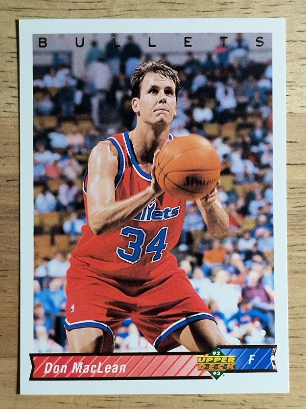 1992-93 Upper Deck #408 Don MacLean