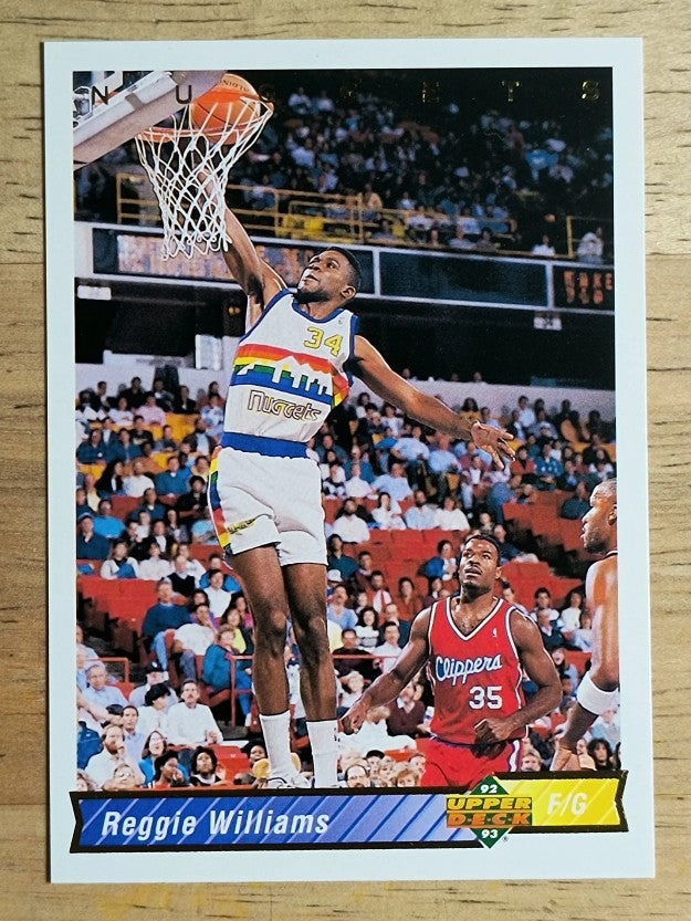 1992-93 Upper Deck International Italian #146 Reggie Williams