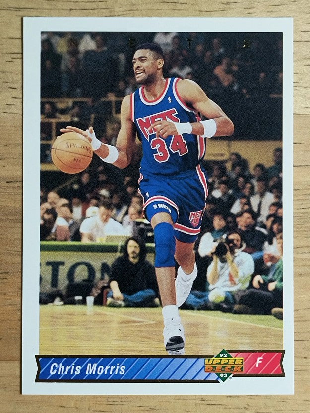1992-93 Upper Deck International Italian #213 Chris Morris