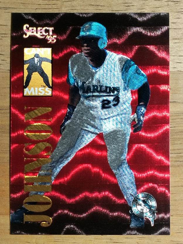 1995 Select Can't Miss #CM3 Charles Johnson