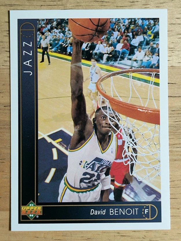 1993-94 Upper Deck #27 David Benoit