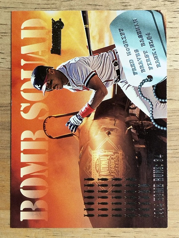 1995 Donruss Bomb Squad #4 Jose Canseco/Fred McGriff