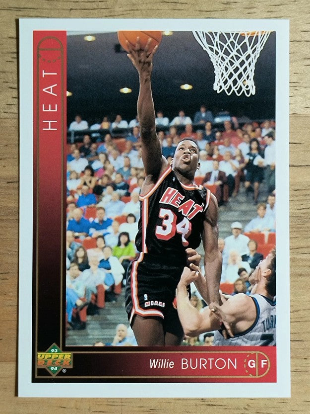 1993-94 Upper Deck #34 Willie Burton