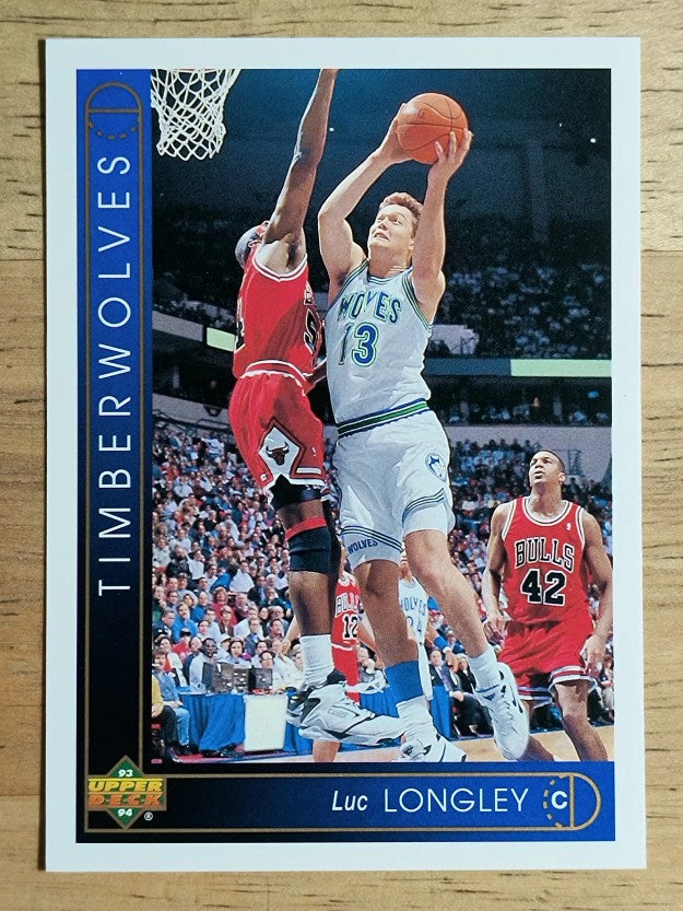 1993-94 Upper Deck #37 Luc Longley