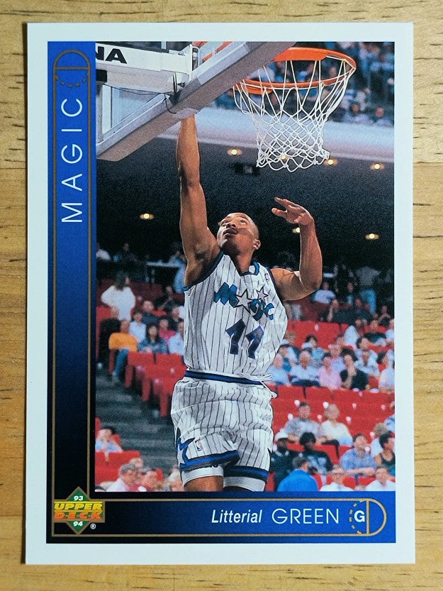 1993-94 Upper Deck #39 Litterial Green