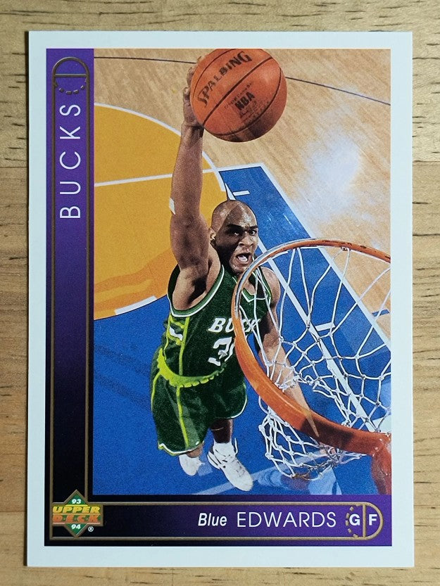 1993-94 Upper Deck #61 Blue Edwards