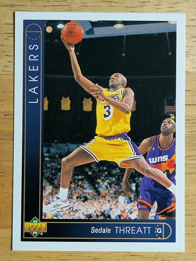1993-94 Upper Deck #67 Sedale Threatt