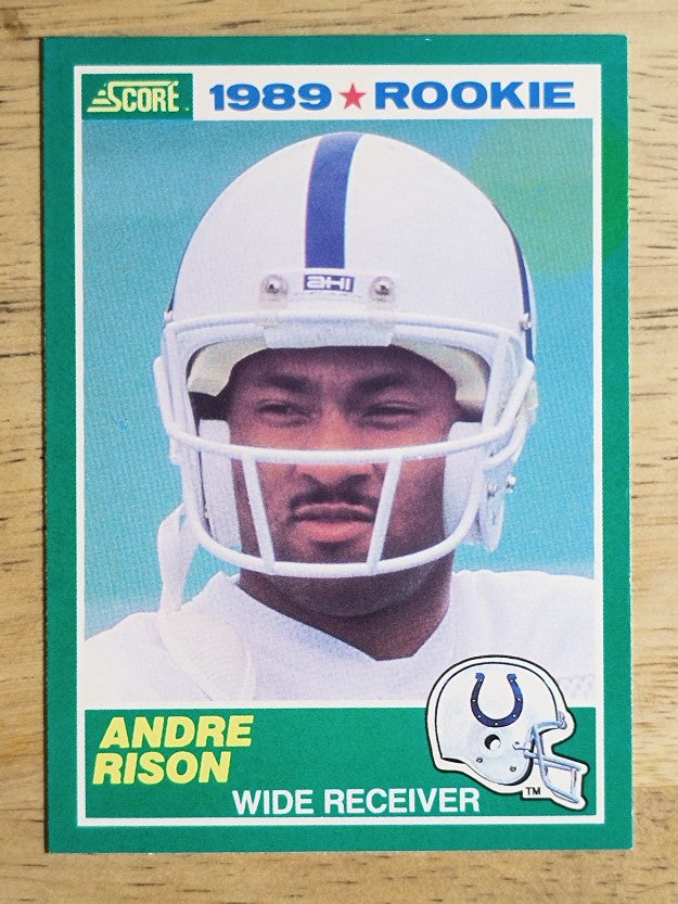 1989 Score #272 Andre Rison RC