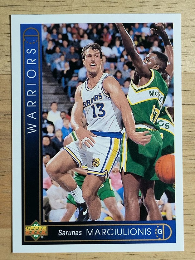 1993-94 Upper Deck #95 Sarunas Marciulionis