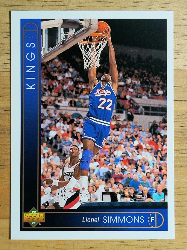 1993-94 Upper Deck #99 Lionel Simmons