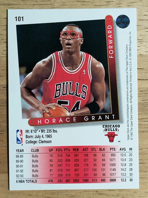 1993-94 Upper Deck #101 Horace Grant