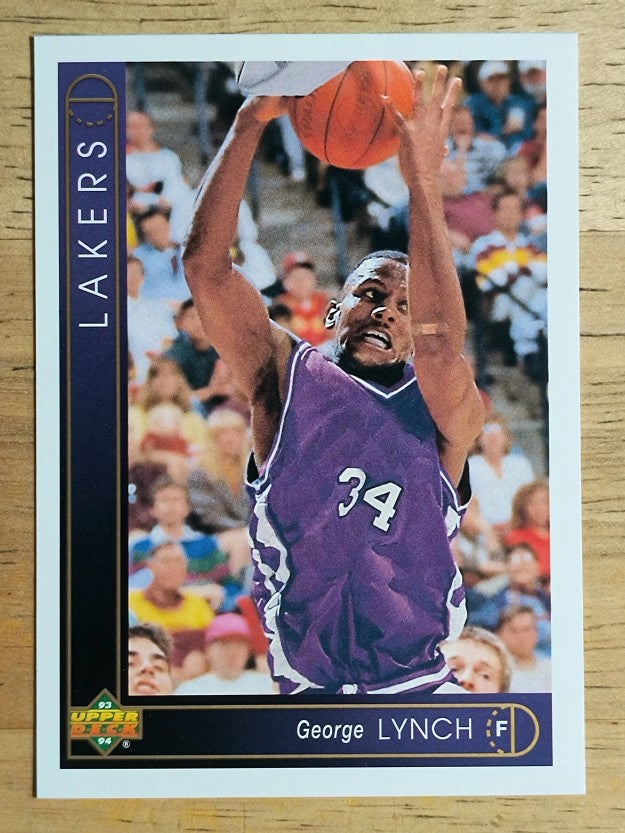 1993-94 Upper Deck #159 George Lynch RC