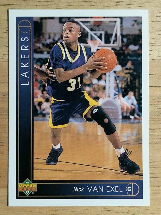 1993-94 Upper Deck #162 Nick Van Exel RC