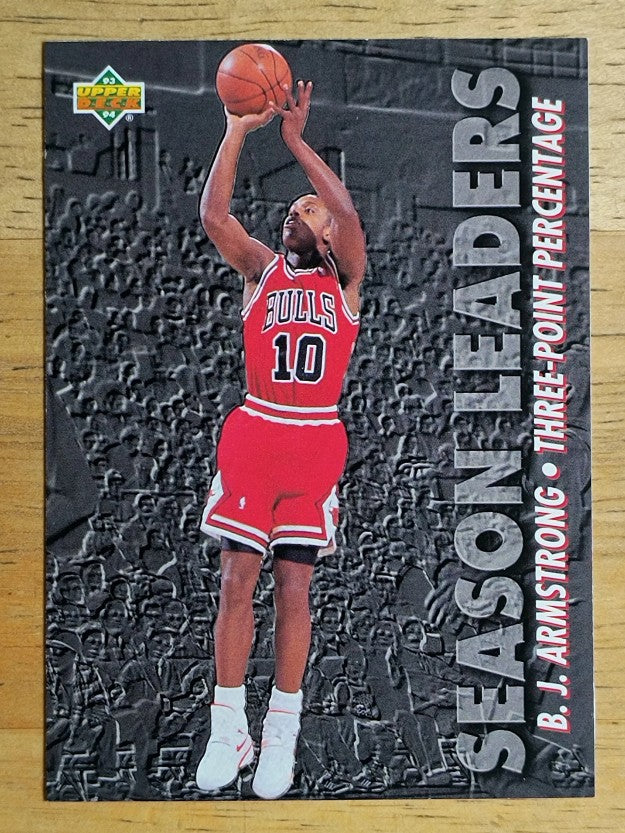 1993-94 Upper Deck #169 B.J. Armstrong SL