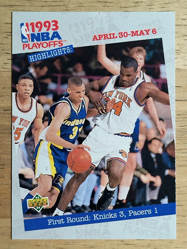 1993-94 Upper Deck #178 Reggie Miller/Charles Oakley PO