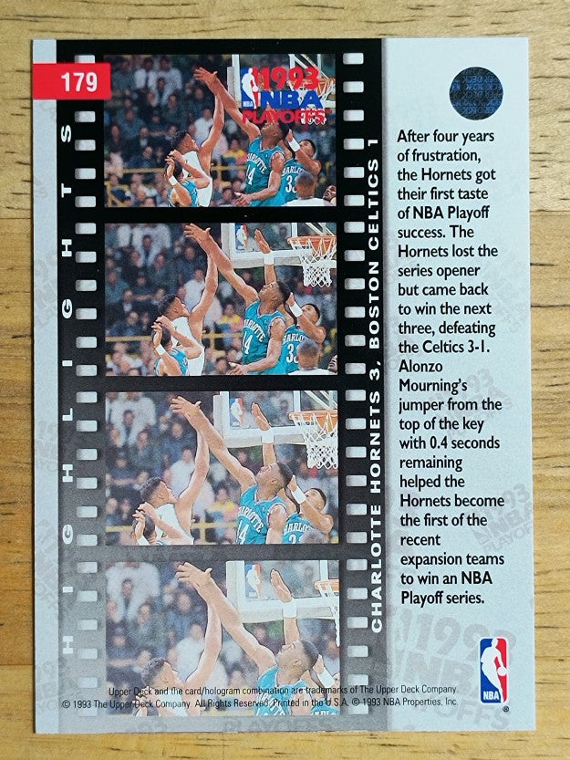 1993-94 Upper Deck #179 Rick Fox/Kenny Gattison PO