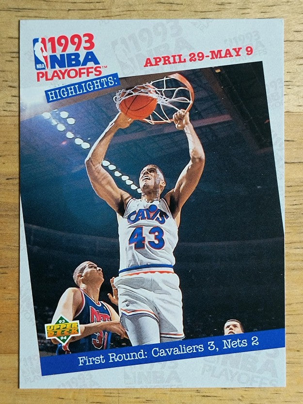 1993-94 Upper Deck #181 Brad Daugherty PO