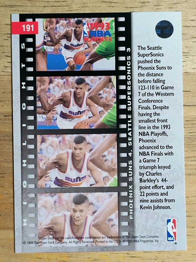 1993-94 Upper Deck #191 Kevin Johnson PO