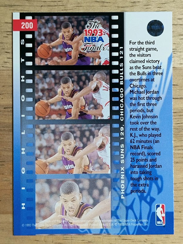 1993-94 Upper Deck #200 Kevin Johnson FIN