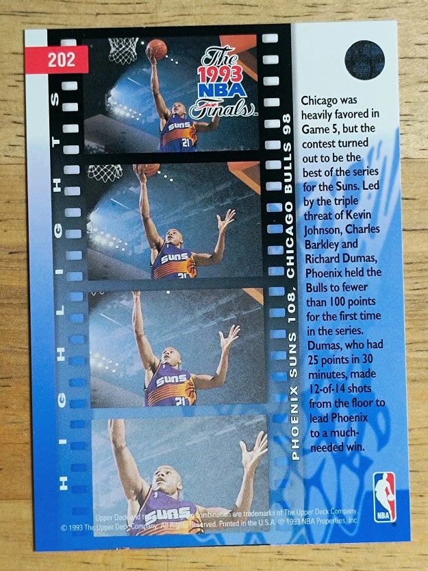 1993-94 Upper Deck #202 Richard Dumas FIN